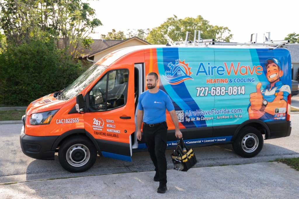 sokol getting out of van